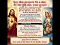 🙏 Powerful Saint Jude & Hail Mary Miracle Prayer ~ Sacred Heart Of Jesus Prayer 🙏