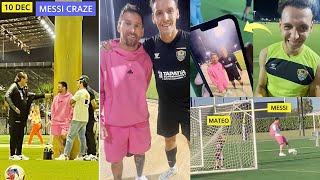 Thiago Messi's Opposing Team & Managers' Crazy Reaction To See Lionel Messi!🐐