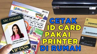 Cara Cetak ID Card, Kartu Member, Dll Dgn Printer di Rumah pake Printable Card Blueprint | BPVID#048