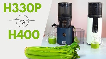 Hurom H330P vs H400: Which Juicer Makes Better Celery Juice? | Ultimate Comparison Test #celeryjuice