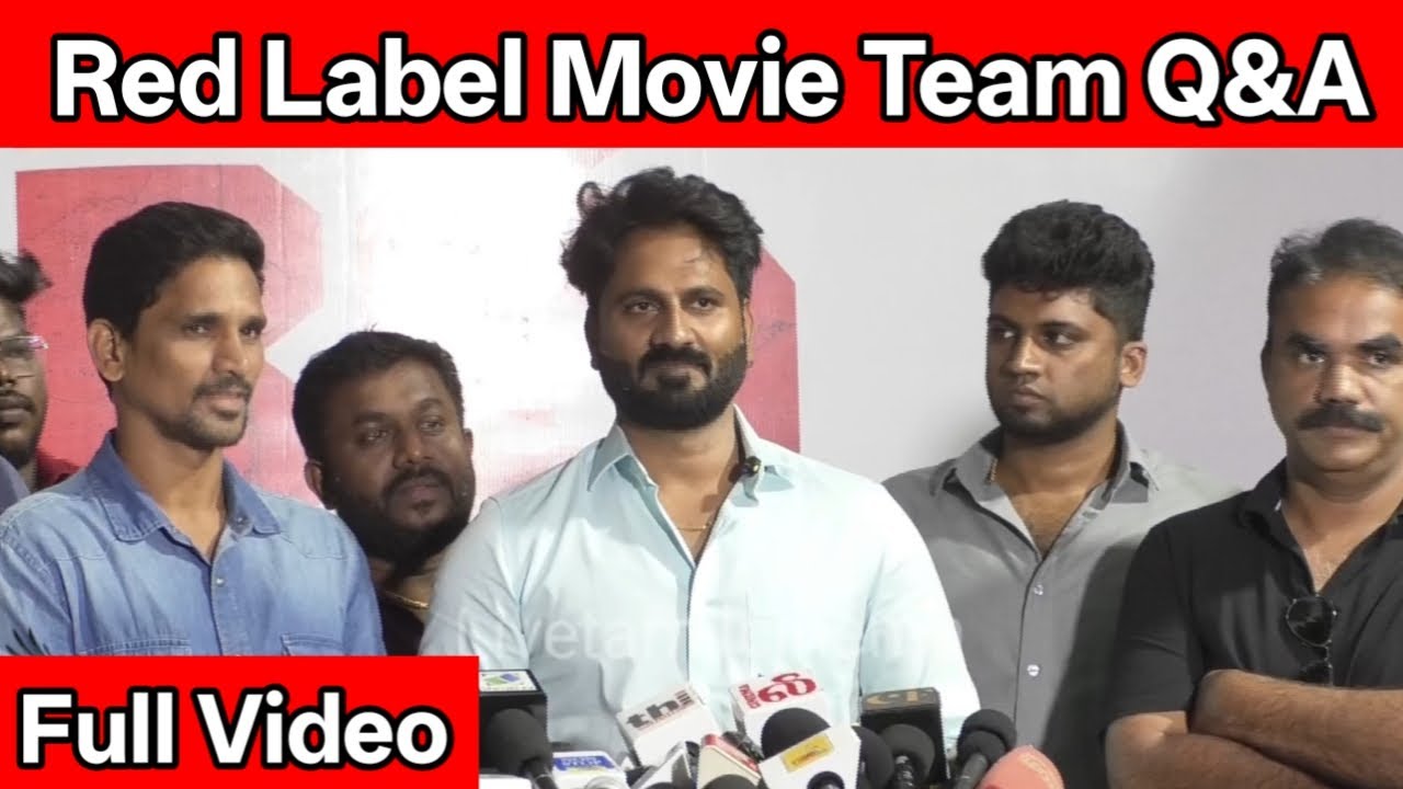Red Label Movie Press Meet