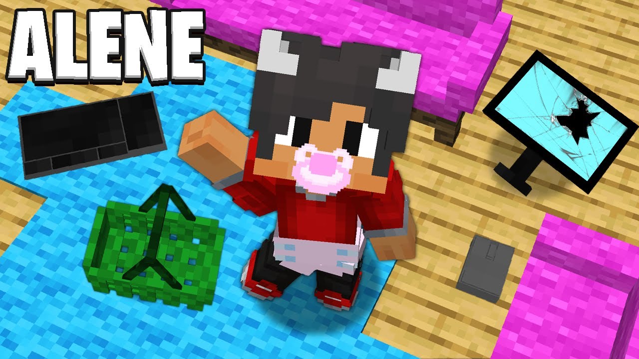 Shadys Er Alene Hjemme I Minecraft!