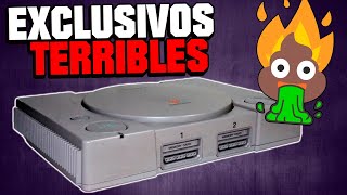 Los PEORES exclusivos de Playstation (PS1)