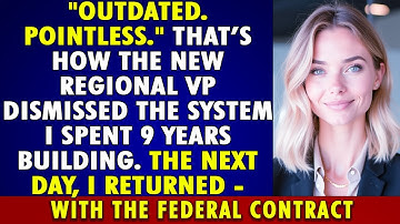 Verouderd. De nieuwe regionale vicepresident heeft mijn 9-jarige systeem geschrapt de dag nadat i...