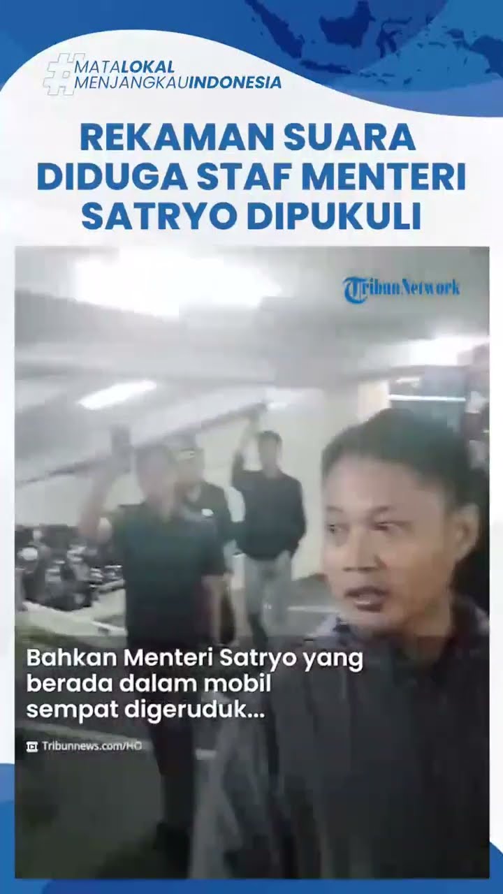 VIRAL, Bocor Rekaman Suara Dinarasikan Staf Menteri Satryo Mohon Ampun di Rumah Dinas