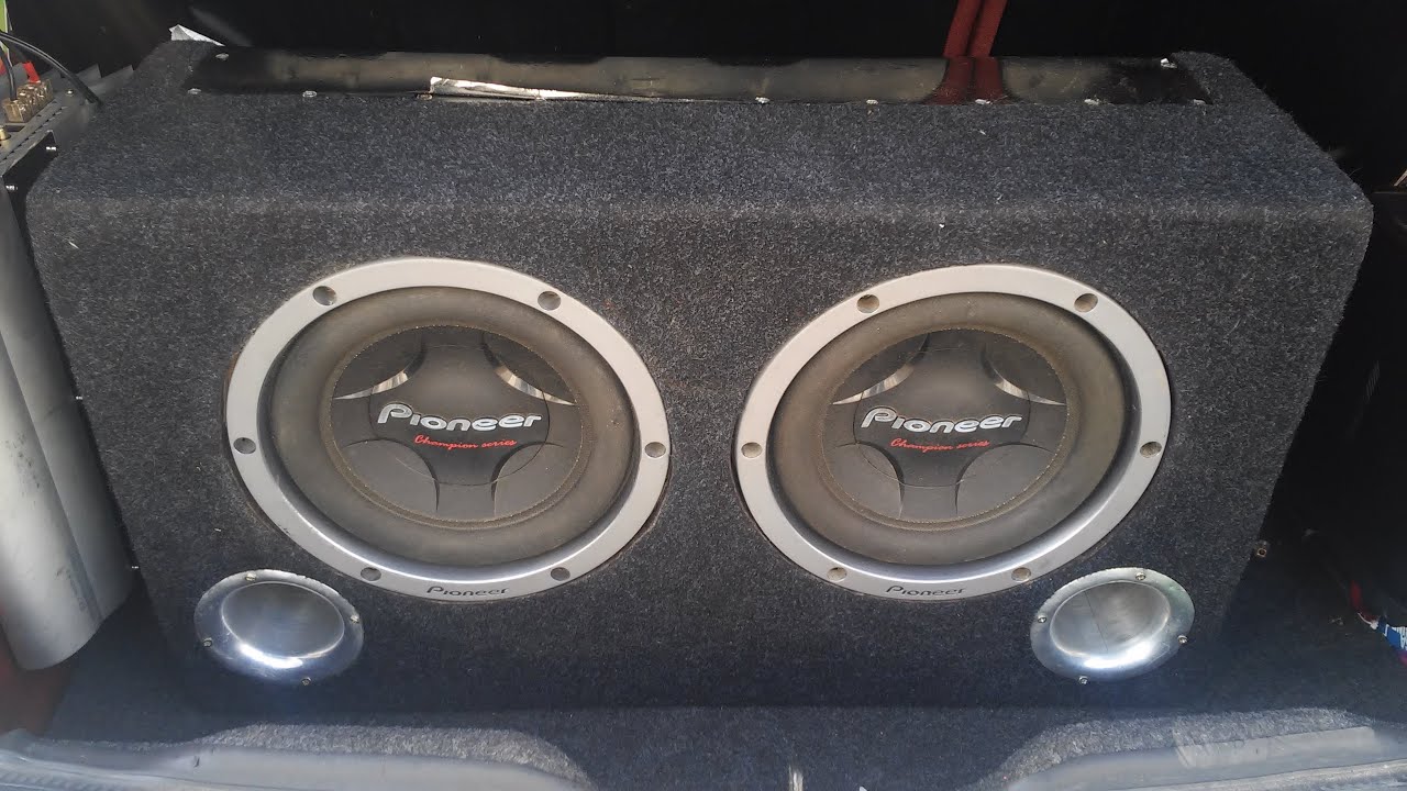 pioneer 350w subwoofer