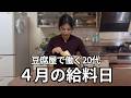 【築60年の暮らし】団地に住む20代女の給料日ルーティン