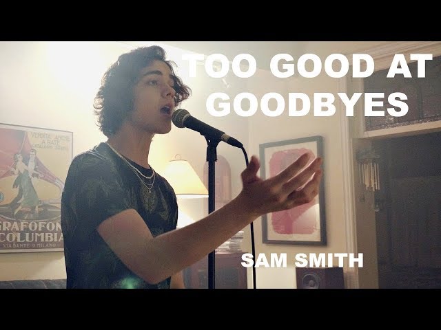 Sam Smith - Too Good At Goodbyes (Cover by Alexander Stewart) class=