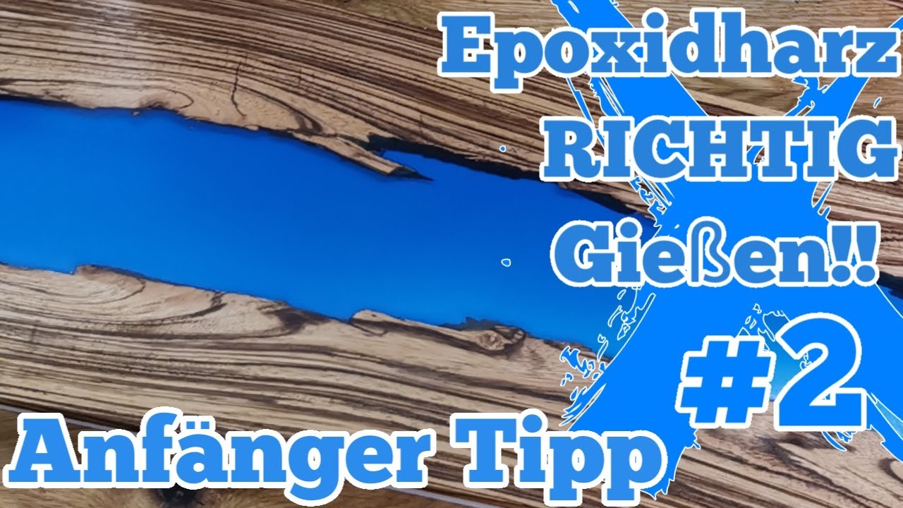 Epoxy Resin Epoxidharz Schleifen Fur Ein Perfektes Finish Bastel Town