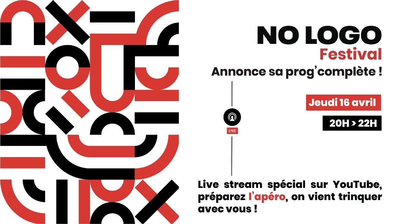 No Logo Festival Devoile Sa Programmation En Direct Youtube No Logo Festival Devoile Sa Programmation En Direct Youtube