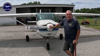 How to change the oil filter on a Cessna 152