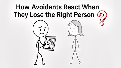 How Avoidants React When They Lose Someone Who Truly Loved Them | #dismissiveavoidant,
