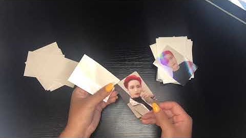 Starting my ATEEZ A5 Binder!