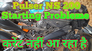 Pulser NS 200 Starting problem//pulser 200ns current problem