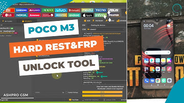 xiaomi poco m3 hard reset & frp unlock tool✔️One Click