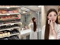 Skincare after returning home | shopping & makeup restocking organizations | storage #restocking