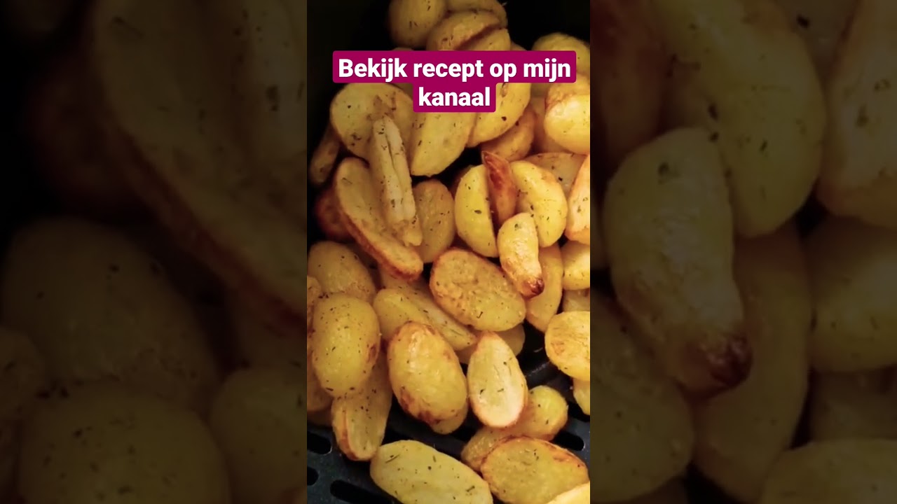 Gebakken Aardappel Krieltjes Uit De Airfryer Youtube