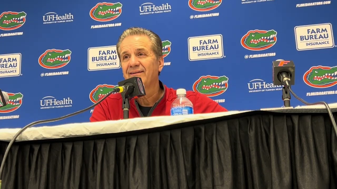 John Calipari press conference: Florida 111, Arkansas 77