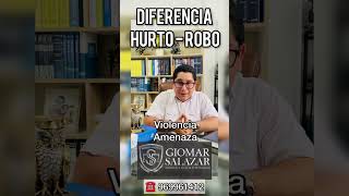 Difference between the crimes of theft and robbery Difference between the crimes of theft and robbery