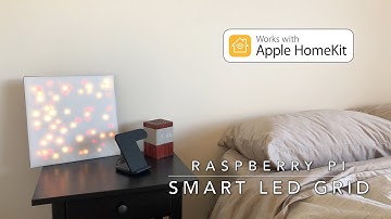 DIY Smart LED Grid - Apple HomeKit Compatible!