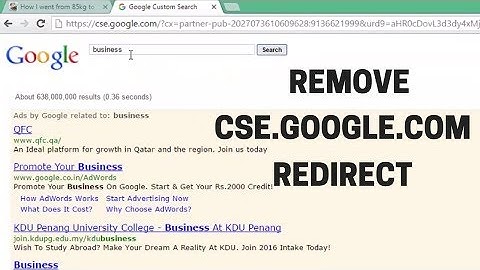 How to Remove cse google com Google Custom Search & Other Proxy Redirects