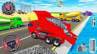 Excavator Road Construction Simulator - Bulldozer Game 3D - Android GamePlay screenshot 2