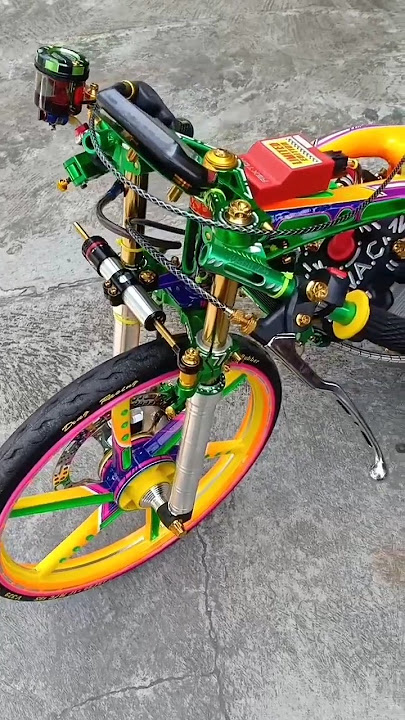 Suzuki Satria FU Indo Drag Style #indodragstyle #satria #racinglook