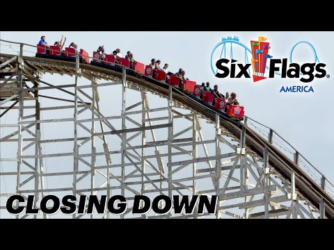 Six Flags Is Shutting Down This Park - My Actual Last Visit To Six Flags America