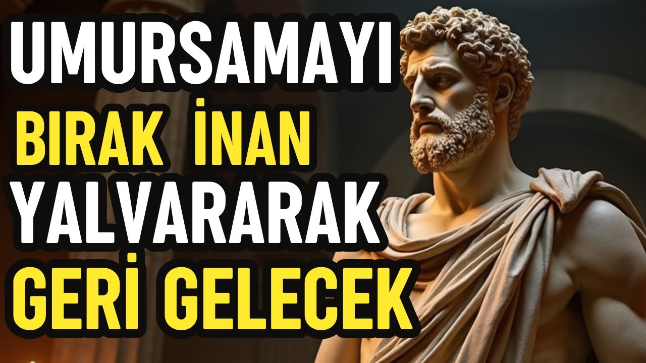 Aniden UMURSAMAYI BIRAKTIĞINIZDA NEDEN GERİ DÖNÜYORLAR | Stoacılık