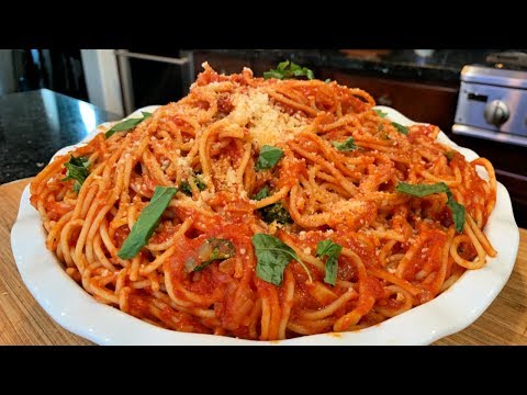 How to make Pasta Pomodoro (Easy and Light)