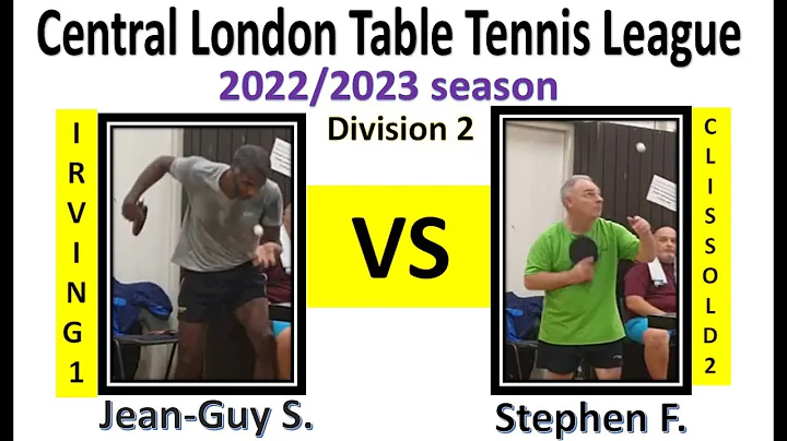 Jean-Guy Sylvestre vs Stephen Fagan | CLTTL Div 2
