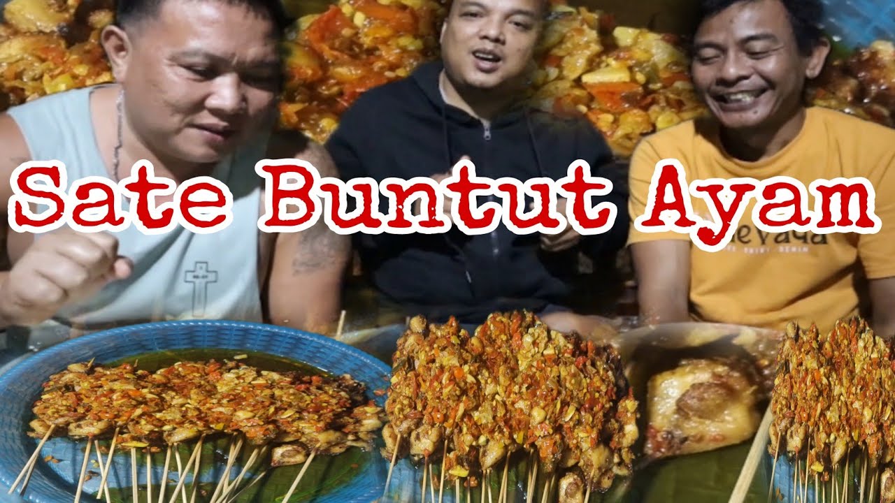 PERTAMA KALI DI MUKA BUMI!! SATE BUNTUT AYAM DI SIRAM SAMBEL 2KG | Extreme Food #extremefood