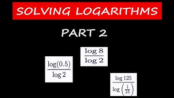 Logarithms Made Easy. Part 2
