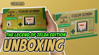 Game \& Watch The Legend of Zelda Edition Unboxing