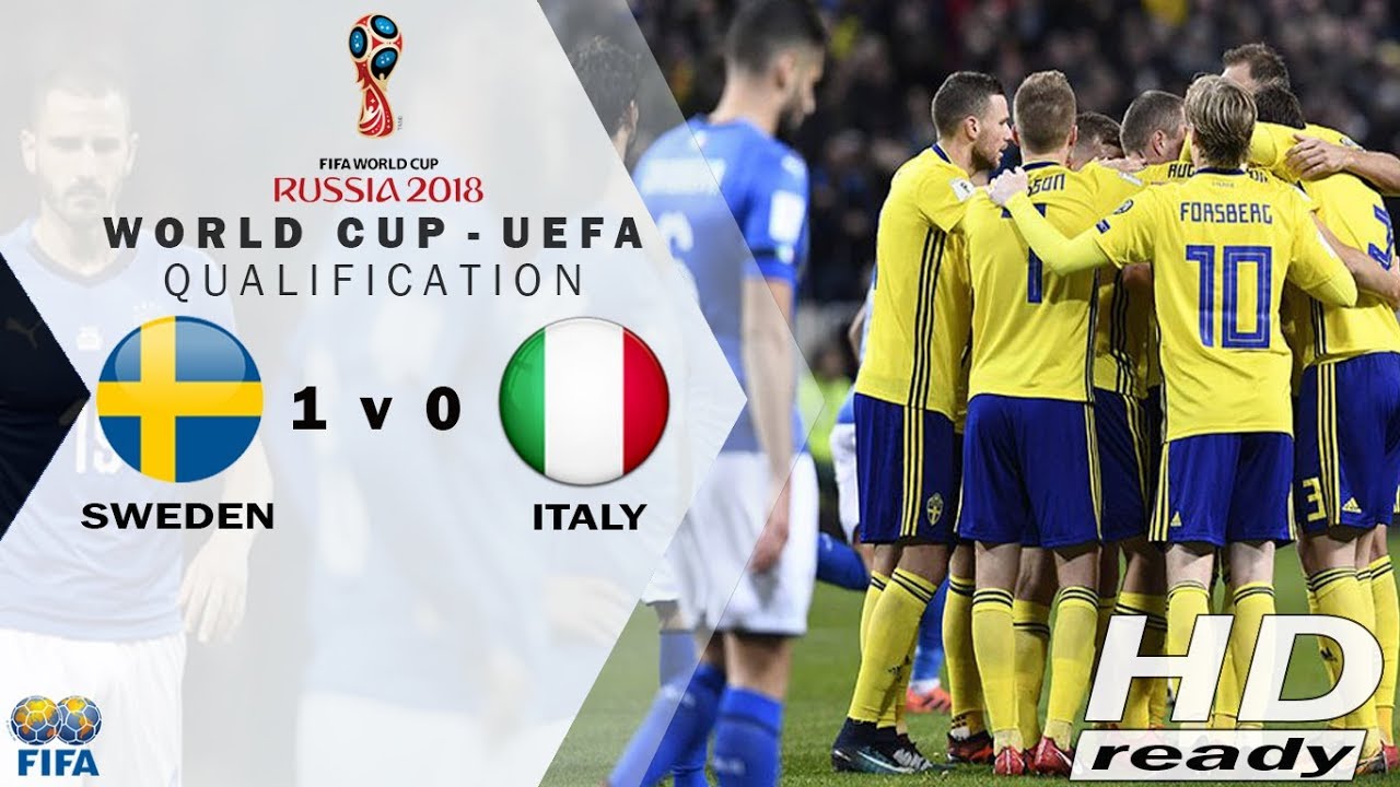 Swedia Vs Italia 1 0 Gli Azzurri Terancam Gagal Ke Piala Dunia