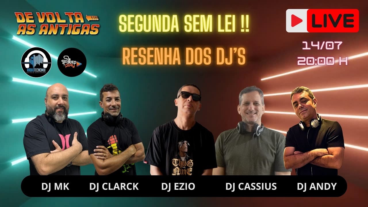 LIVE De Volta As Antigas - 14/07/25 20H