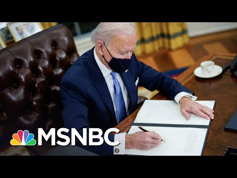 White House Defends Biden Using Executive Action To Kickstart Agenda | The 11th Hour | MSNBC