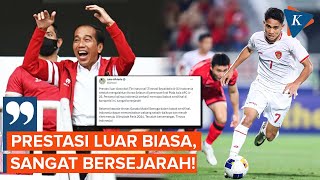 Bangganya Jokowi Usai Timnas Kalahkan Korea Selatan｜Kompas.com