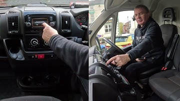 How to pair, play music and delete  your mobile in a 2017 Peugeot Boxer