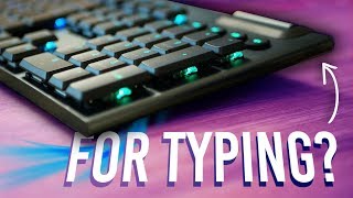 Best Mechanical Keyboard for Typing? Logitech G815 Review!