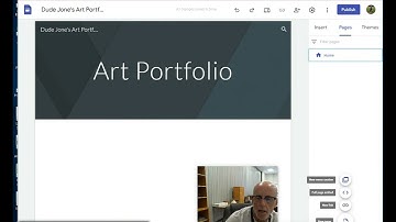 How to Create a Google Site Art Portfolio