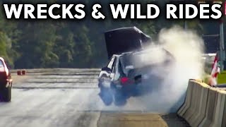 Drag Racing WRECKS & Wild Rides!!