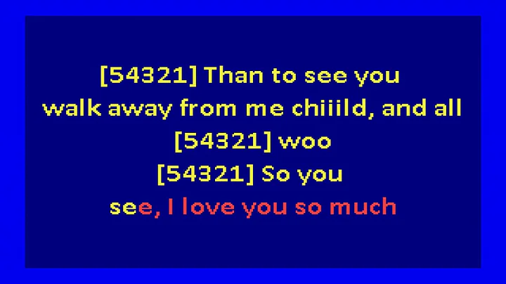 Etta James  - I'd Rather Go Blind  (karaoke)