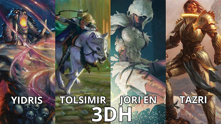3DH Commander - Yidris vs Tolsimir vs Jori En vs General Tazri