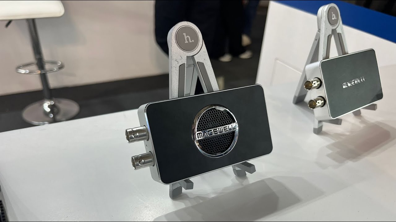 Magewell Debuts USB Capture SDI 4K Pro in Europe | IBC2025 - YouTube
