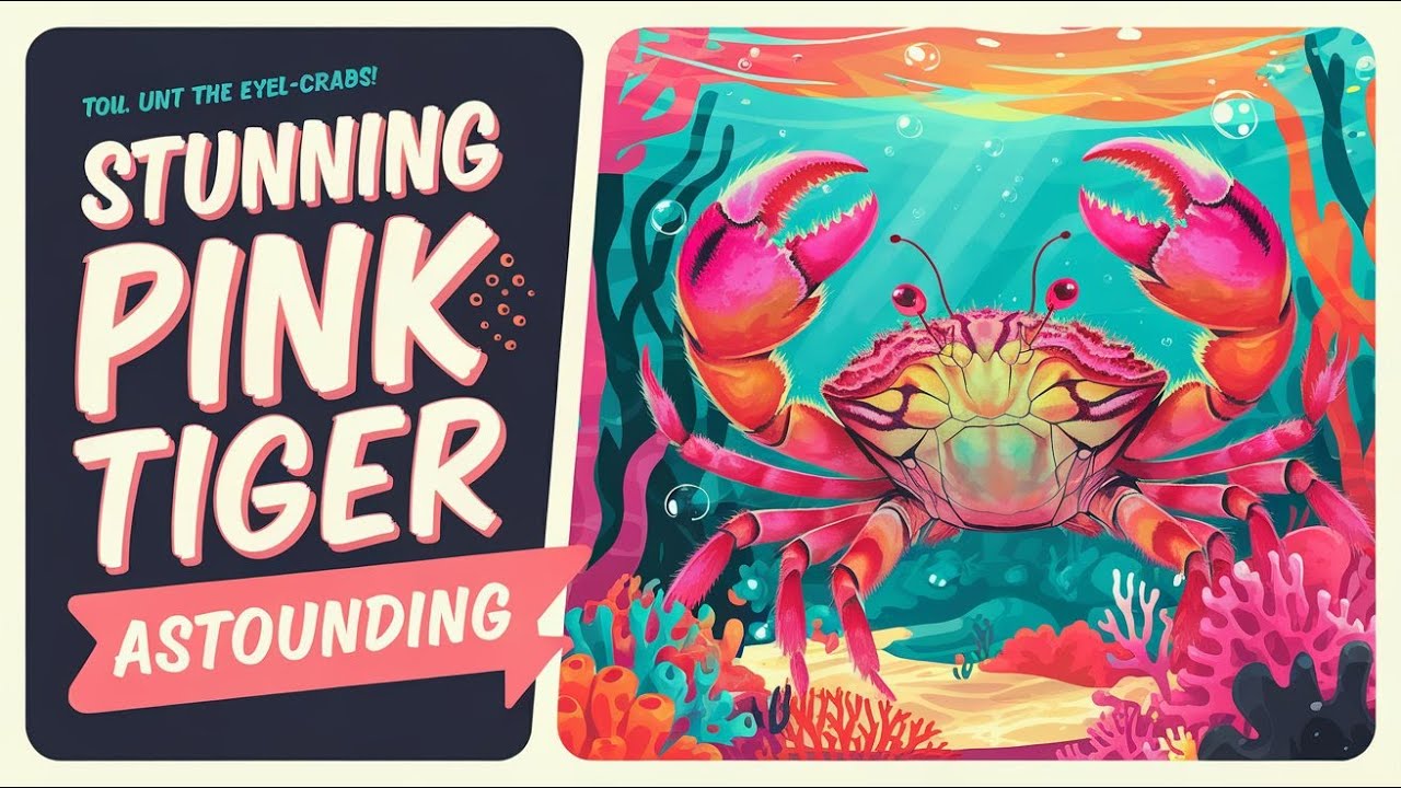 Astounding Adaptations of Pink Tiger Crabs