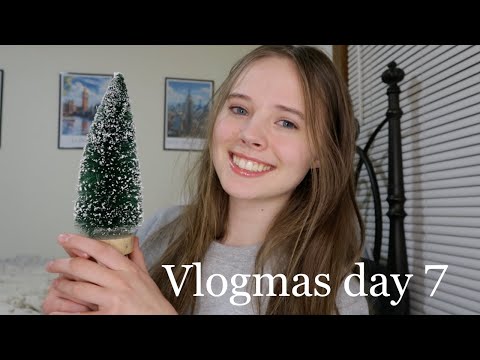 Vlogmas Day 7: Studying for Finals