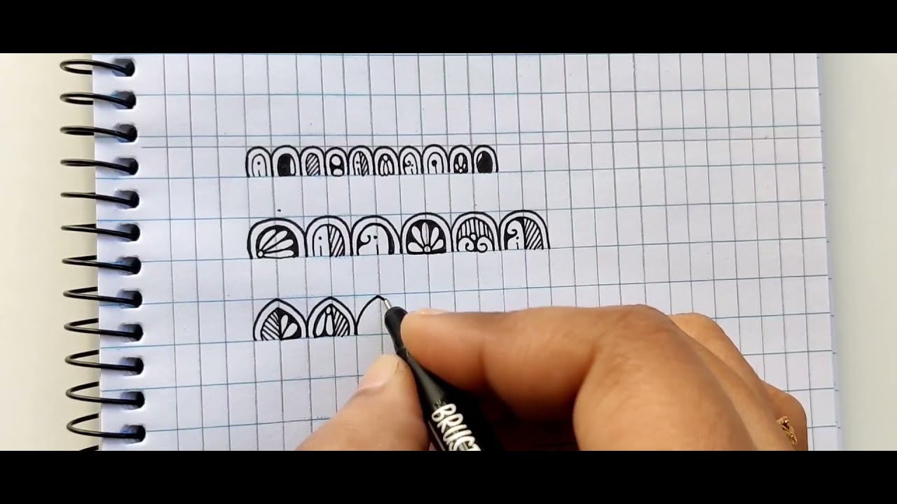 Easy Mandala Patterns for Beginners|| Part2 || Mandala art | Basic patterns |Simple Mandala Patterns