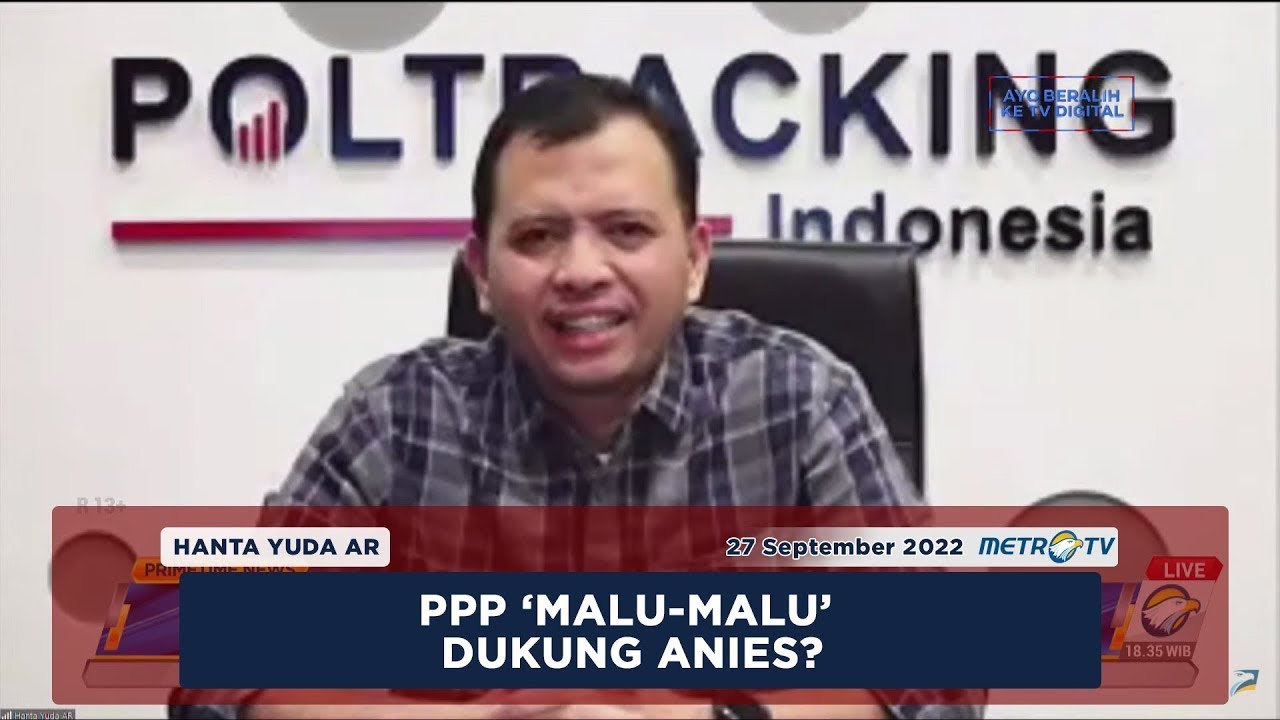 PPP 'Malu Malu' Dukung Anies? || Metro TV