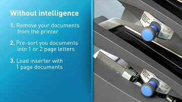 Intelligent inserting with a Pitney Bowes inserter